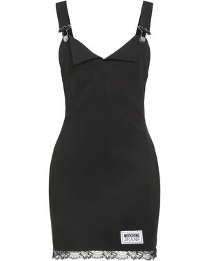 Moschino Mini Dress Polyester, Elastane - Black