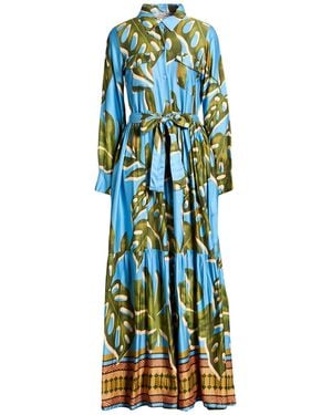 CONNOR & BLAKE Maxi Dress Viscose - Blue