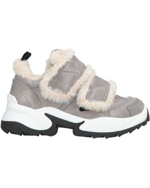 Sergio Rossi Sneakers Calfskin, Shearling - White