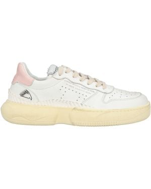 TRYPEE Sneakers Leather - White