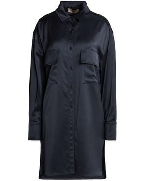 Gentry Portofino Shirt Viscose, Wool - Blue