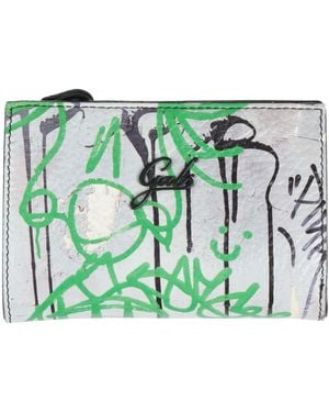 Gabs Light Wallet Calfskin - Green