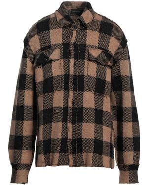 Gabriele Pasini Shirt Polyamide, Virgin Wool, Polyester, Mohair Wool, Cashmere - Brown