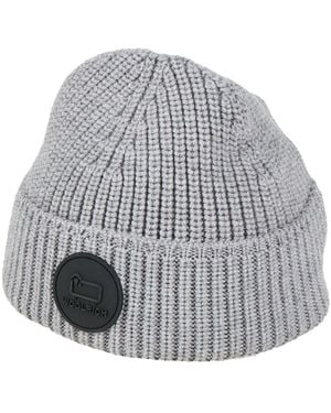 Woolrich Hat Virgin Wool - Gray