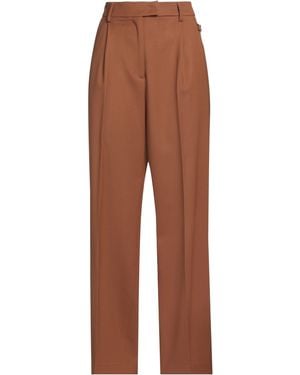 PT Torino Camel Pants Virgin Wool, Elastane - Brown