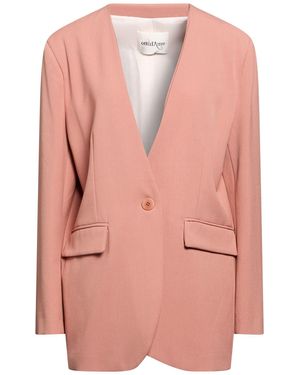 Ottod'Ame Antique Rose Blazer Polyester, Viscose, Elastane - Pink