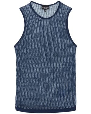 Emporio Armani Tank Top - Blue