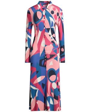 Fedeli Midi-Kleid - Rot