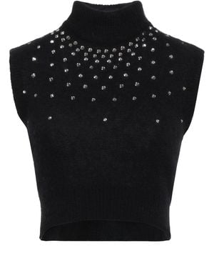 Alessandra Rich Turtleneck - Black
