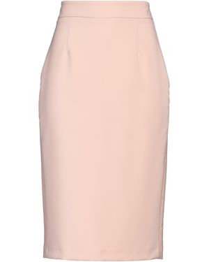 Siste's Midi Skirt Polyester, Elastane - Pink