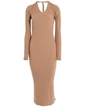 Akep Midi Dress - Natural