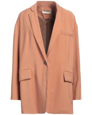 Vanessa Bruno Camel Blazer Viscose, Polyester - Brown