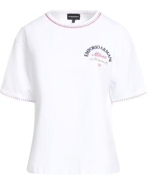 Emporio Armani T-Shirts - Weiß