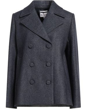 Paul & Joe Coat Wool, Viscose, Polyamide - Black