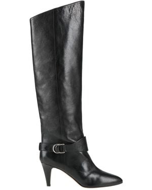 Isabel Marant Boot Leather - Black
