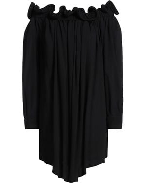 AZ FACTORY Mini Dress Viscose, Elastane - Black