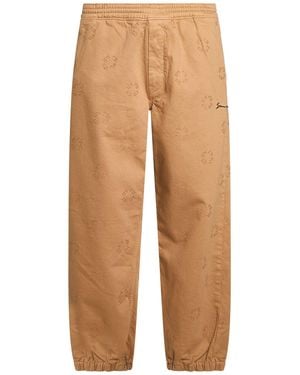 Givenchy Camel Pants Cotton, Elastane - Natural