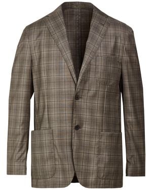 Corneliani Blazer Virgin Wool - Brown