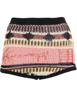 Laneus Shorts & Bermuda Shorts Cotton, Polyester, Polyamide, Lycra - Red