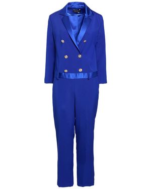 Nora Barth Jumpsuit Polyester, Viscose - Blue