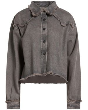 Alanui Denim Outerwear Cotton - Gray