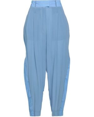 Jejia Pants Silk, Cotton - Blue