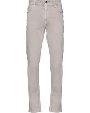 Tramarossa Trousers Cotton, Polyester, Elastane - Grey