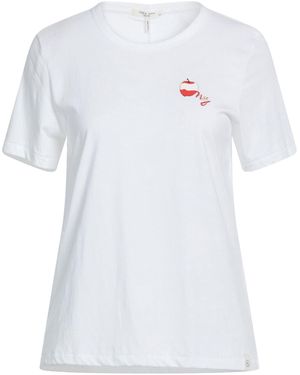 Rag & Bone T-Shirt Cotton, Lyocell - White