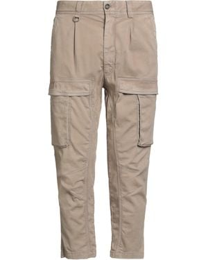 Paolo Pecora Pants Cotton, Elastane - Natural