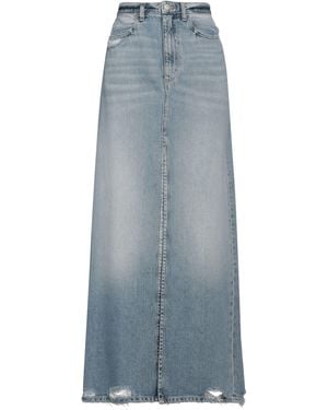 ICON DENIM Denim Skirt Cotton - Blue
