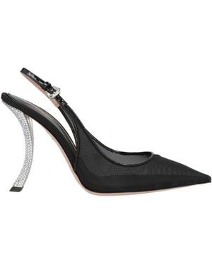 Gedebe Court Shoes Textile Fibres - Black