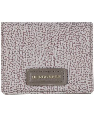 Borbonese Brieftasche - Grau