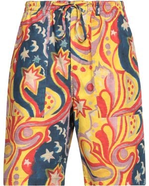 Marni X No Vacancy Inn Shorts & Bermuda Shorts Cotton - Orange