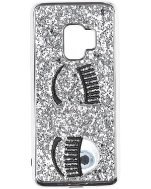 Chiara Ferragni Covers & Cases Rubber - White