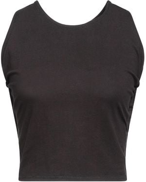 FAIRLEY Top Cotton, Elastane - Black