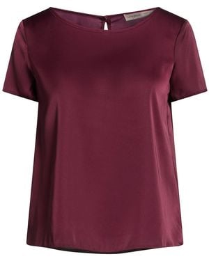 Rinascimento Burgundy Top Polyester, Elastane - Purple