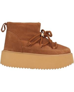 Inuikii Ankle Boots Shearling - Brown