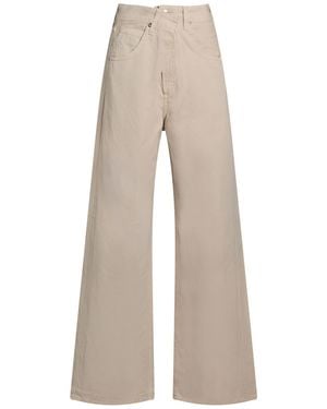 Agolde Pants Recover Cotton - Natural