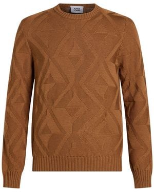 Alpha Studio Pullover - Braun
