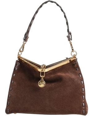 Etro Shoulder Bag Leather - Brown