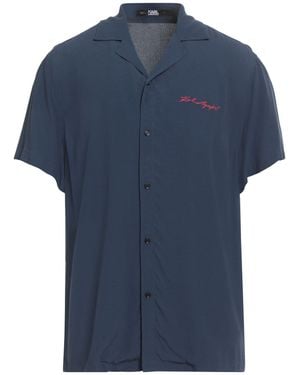 KARL LAGERFELD Shirt - Blue