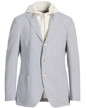 Eleventy Blazer Polyester, Wool, Polyamide - Gray