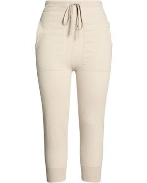 Rick Owens Pants Cashmere - Natural