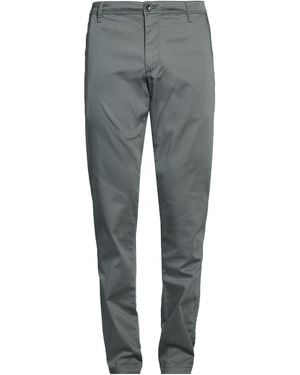 ARMANI EXCHANGE Military Trousers Cotton, Polyester, Elastane - Grey