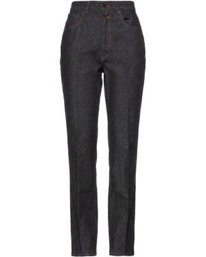 Lemaire Charcoal Jeans Cotton - Grey