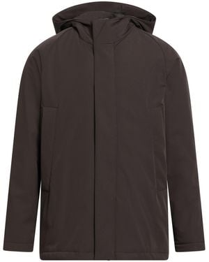 Tagliatore Dark Coat Polyamide, Polyester, Elastane - Brown