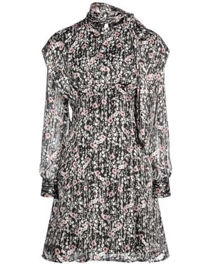 Rebel Queen Mini Dress - Gray