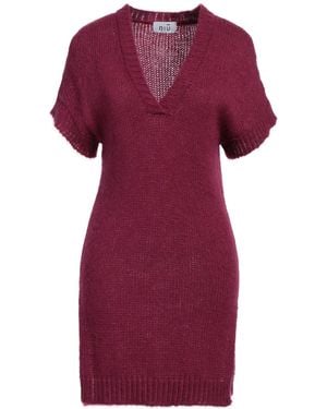 Niu Sweater Acrylic, Polyamide, Alpaca Wool, Viscose, Metallic Polyester - Purple