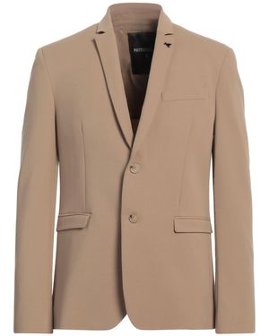 Patrizia Pepe Blazer Polyester, Viscose, Elastane - Natural