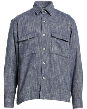 Xacus Shirt Cotton, Wool, Polyester, Polyamide - Blue